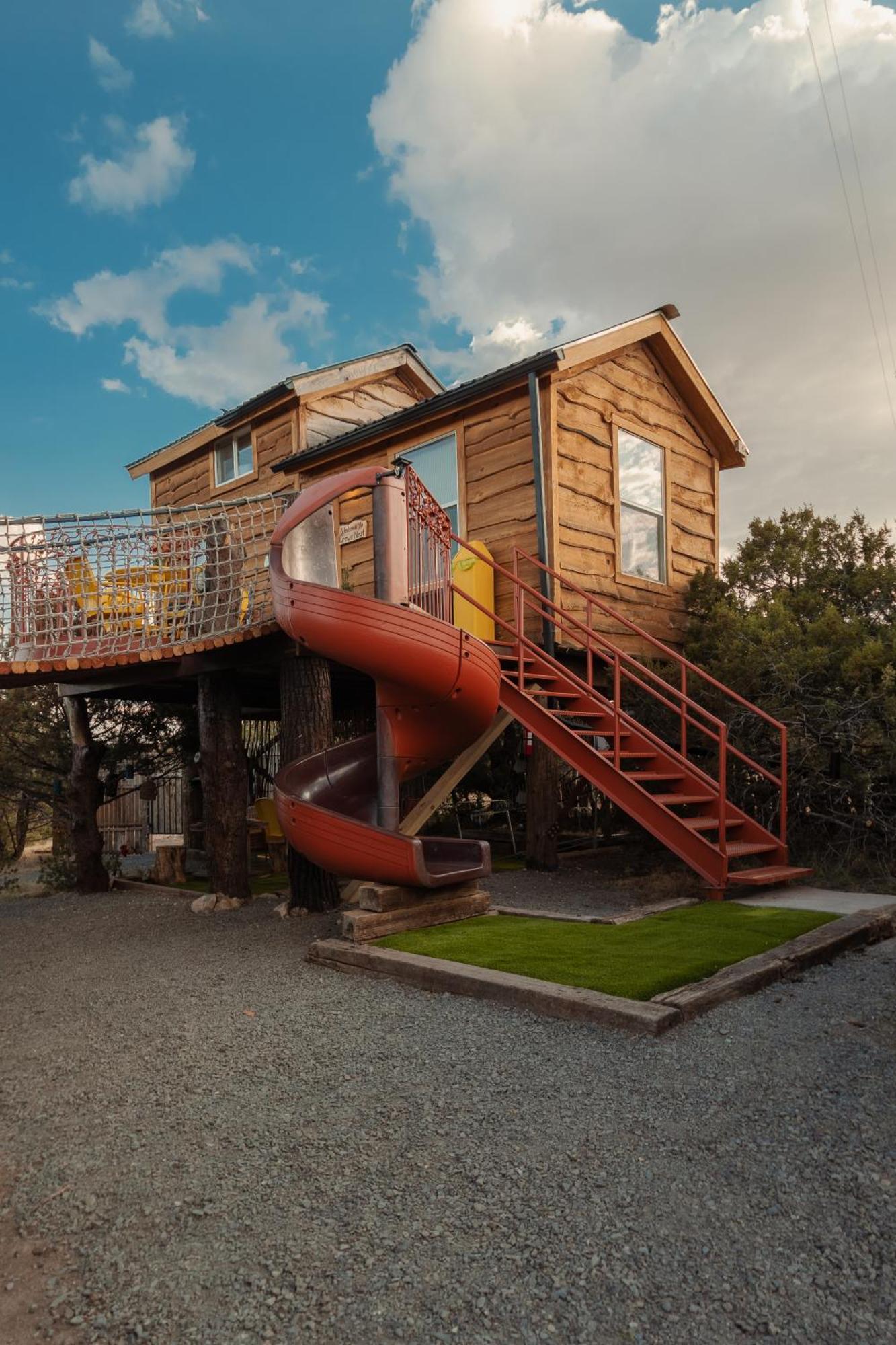 Crows Nest Treehouse At El Mstico Ranch Nogal Exterior foto
