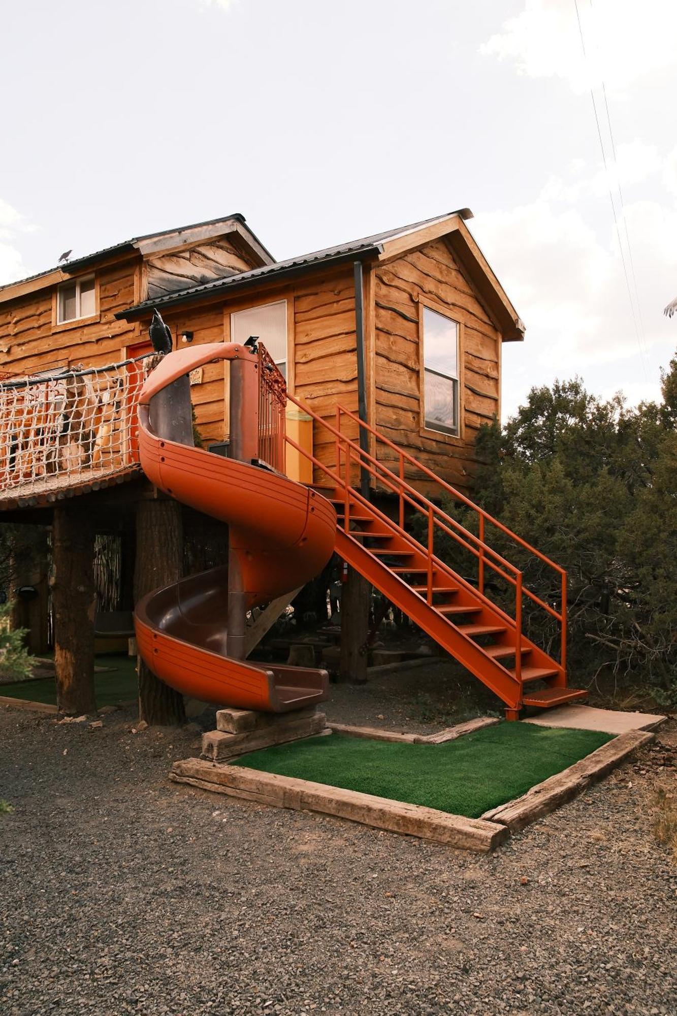 Crows Nest Treehouse At El Mstico Ranch Nogal Exterior foto