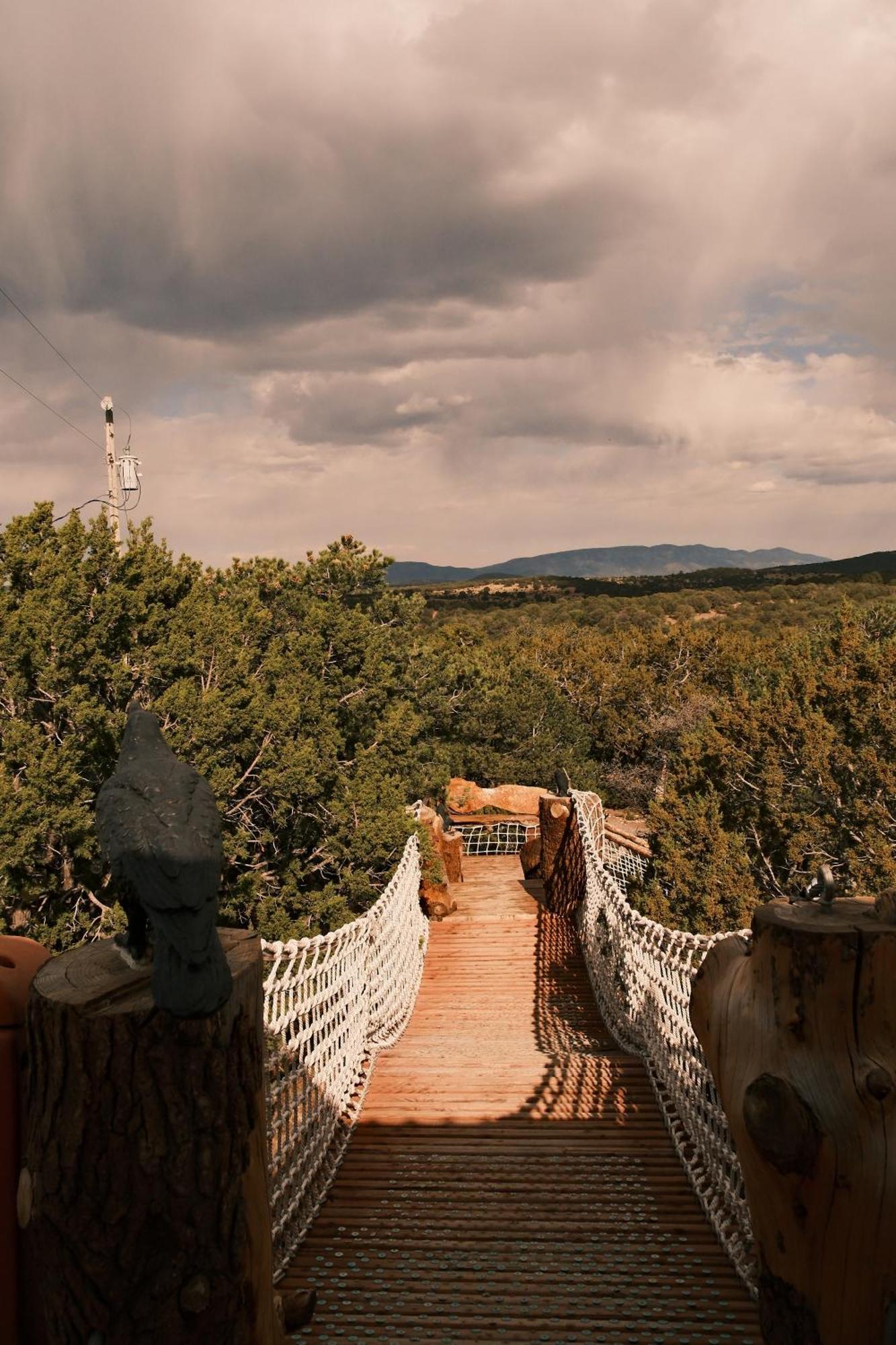 Crows Nest Treehouse At El Mstico Ranch Nogal Exterior foto