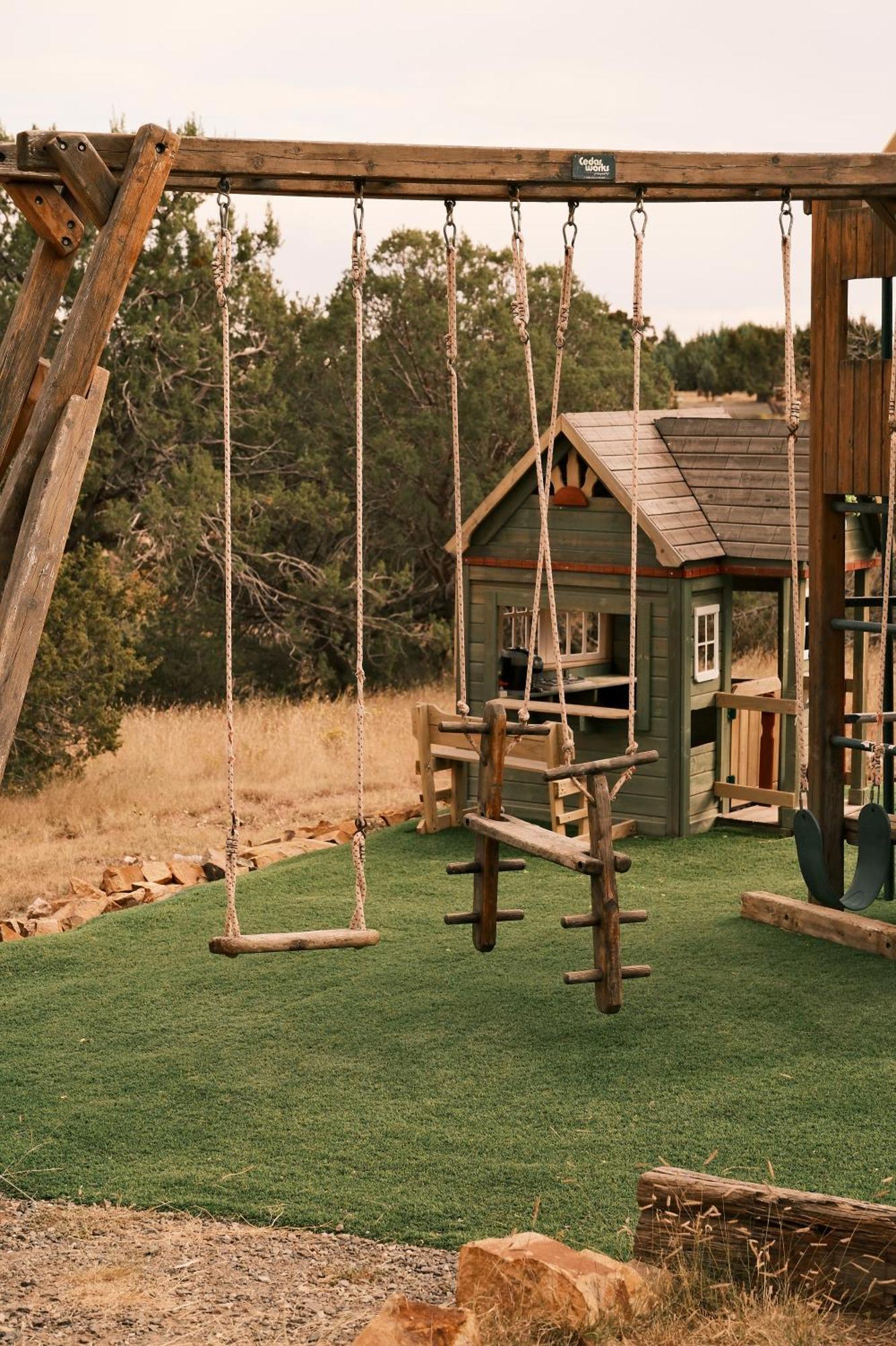 Crows Nest Treehouse At El Mstico Ranch Nogal Exterior foto